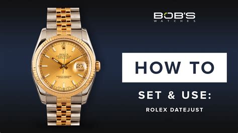 how to set time on a rolex oyster perpetual|rolex watch change datejust bezel.